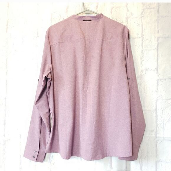 HI-TEC Moisture Wicking Button-down Top Hiking Outdoor Apparel - Picture 8 of 9